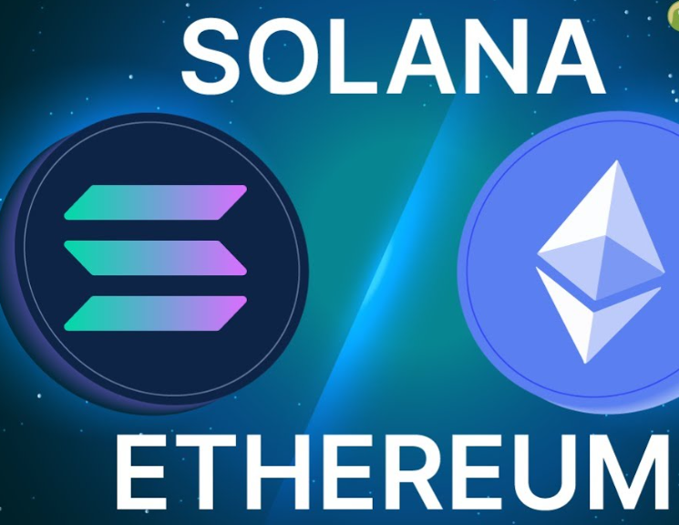 Solana vs Ethereum price