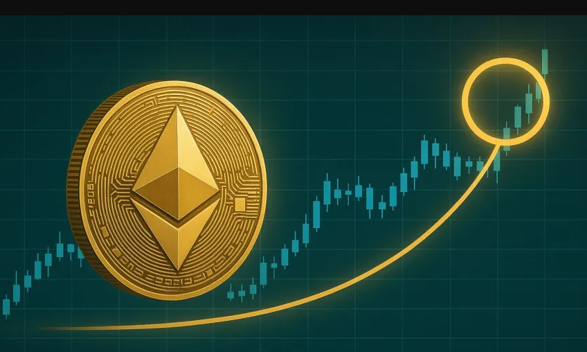 ethereum on its high
