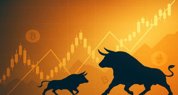 Crypto market low volatility